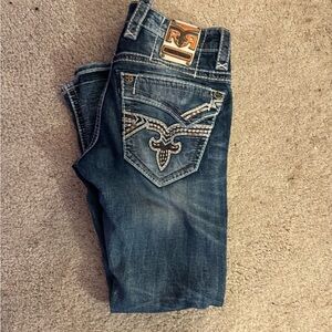 Me s Rock Revival Priam 30 Straight Jeans
